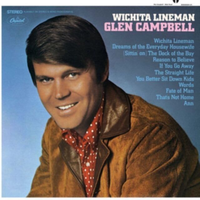Disco de vinilo LP de Glen Campbell: Wichita Lineman
