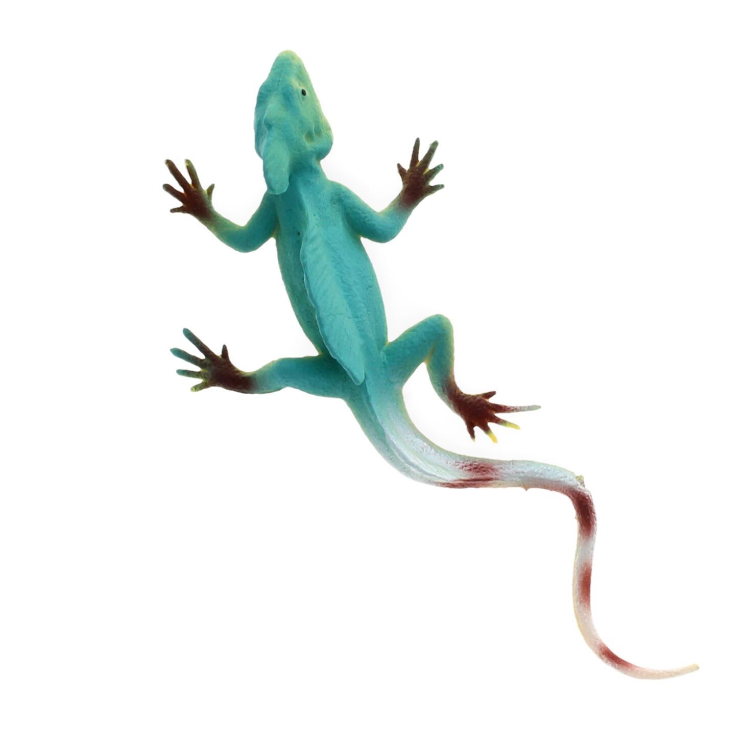 Realistisches Doppelkronen-Eidechsenspielzeug