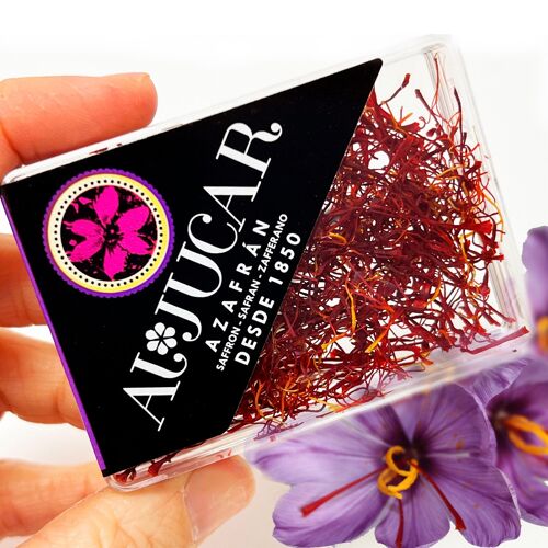 Azafrán Selecto AL-JUCAR caja de 2 gr. A zafrán en hebra