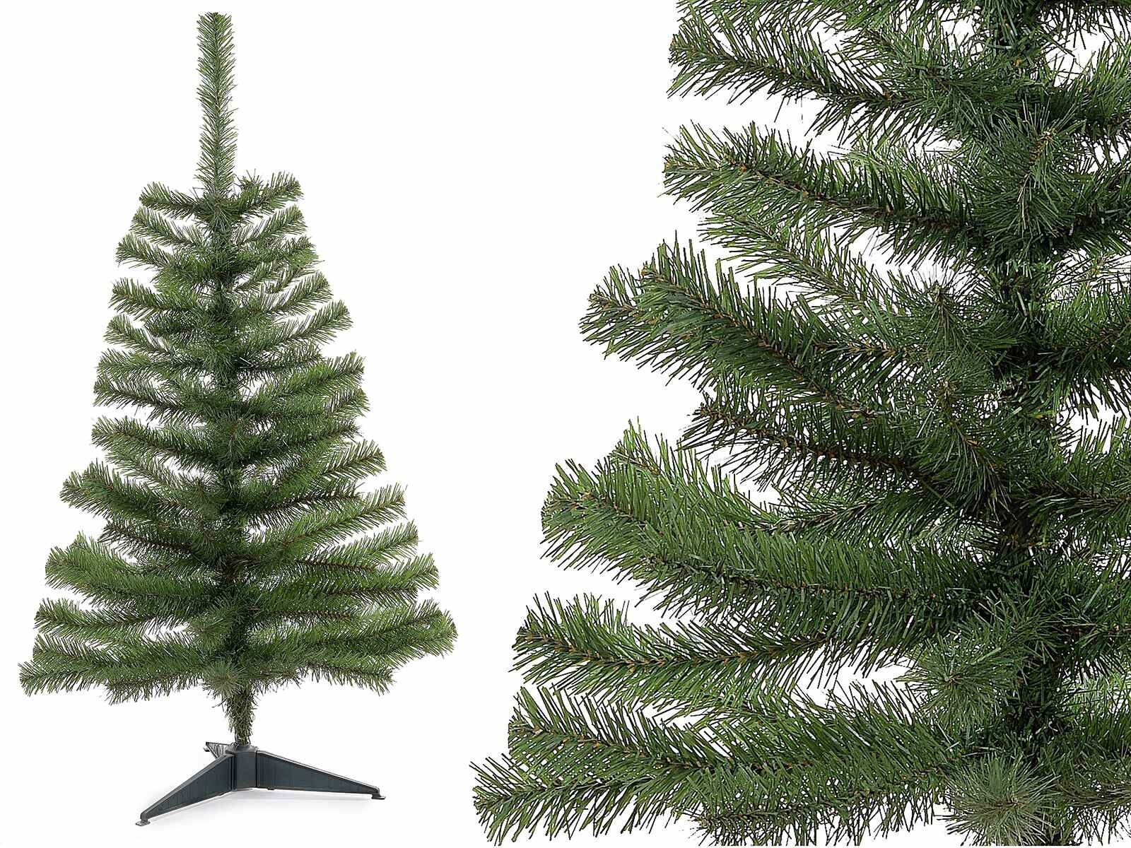Pini alberi di Natale artificiali Marmolada con 81 rami semplici e base in plastica