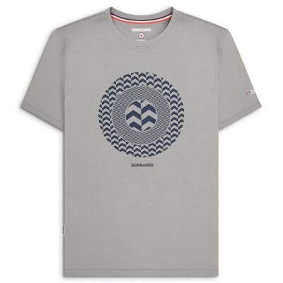 T-shirt à chevrons Target Ultimate Grey AW24