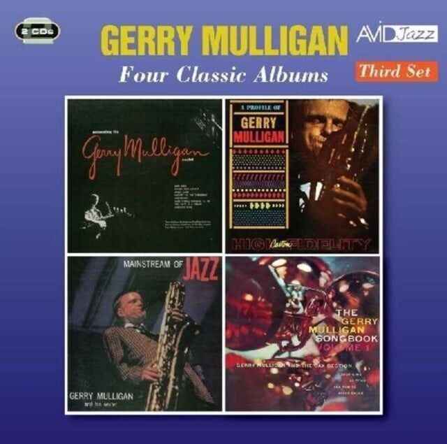 Gerry Mulligan CD - Quattro album classici (Presentazione del sestetto di Gerry Mulligan / Un profilo di Gerry Mulligan / Mainstream del jazz / Il songbook di Gerry Mulligan)