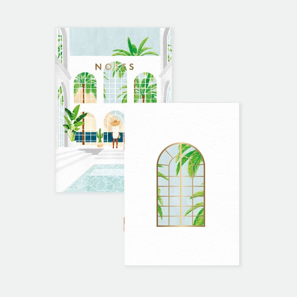 Casa Bianca - Taccuino tascabile A6 DUO