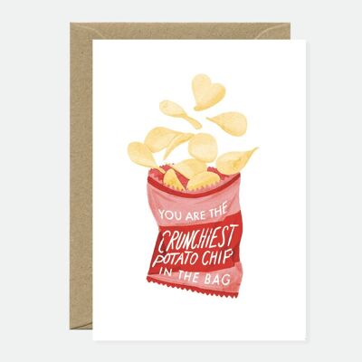 Chip più croccante - Biglietto d'auguri