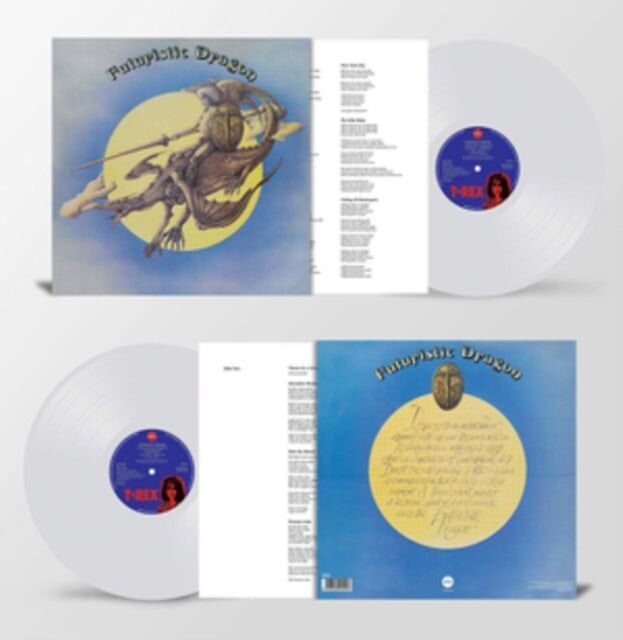 T.Disque vinyle LP Rex - Dragon futuriste (vinyle transparent)