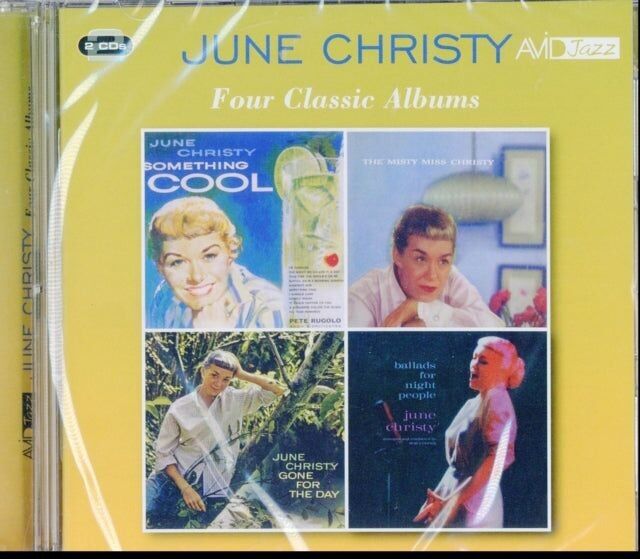 CD June Christy - Quattro album classici (Something Cool / Misty Miss Christy / Gone For The Day / Ballads For Night People)
