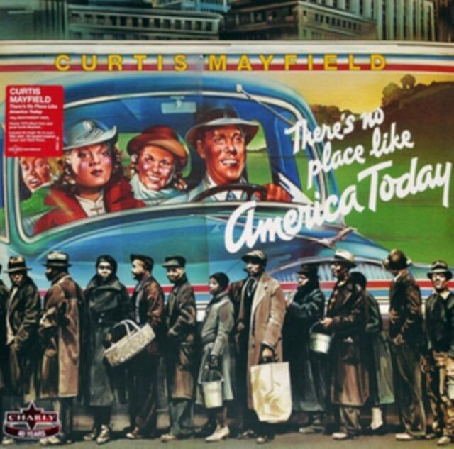 Curtis Mayfield LP Vinyl Record - There's No Place Like America Today