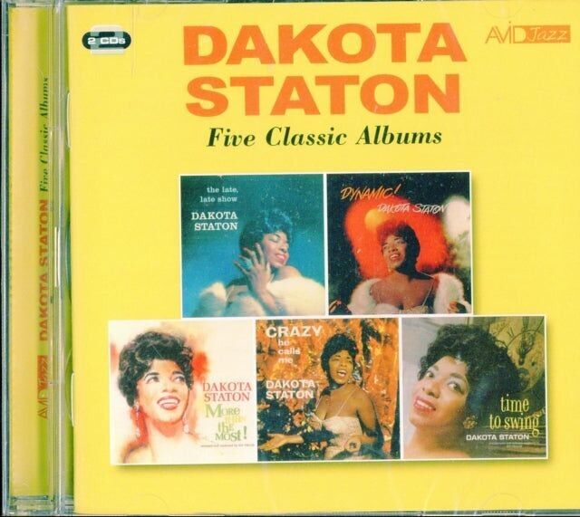 Dakota Staton CD - Five Classic Albums (The Late Late Show / Dynamic! / More Than The Most! / Crazy He Calls Me / Time To Swing)