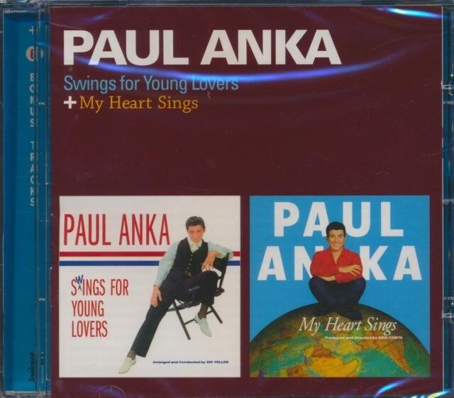 Paul Anka CD - Swings For Young Lovers / My Heart Sings