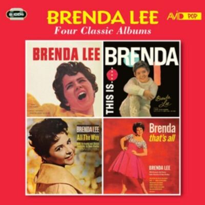 CD de Brenda Lee: Cuatro álbumes clásicos