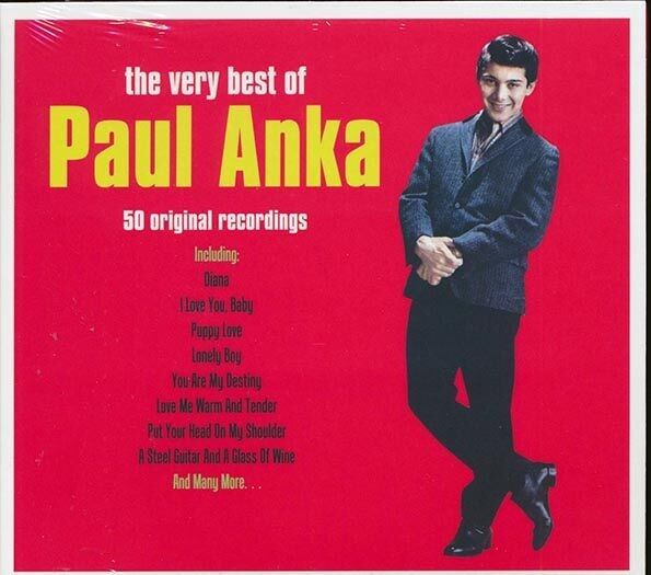 Paul Anka CD - The Very Best Of Paul Anka (50 tracce) (2xCD) (deluxe 3 fold digipak)