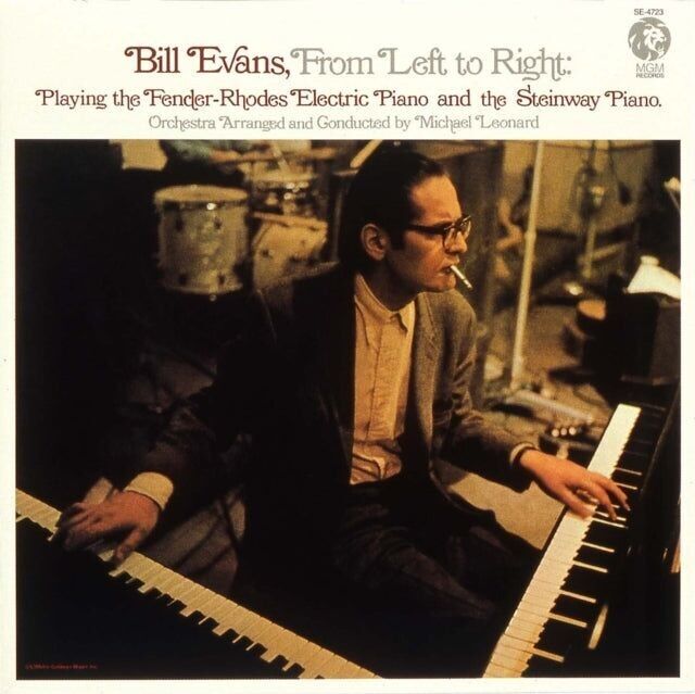 Bill Evans LP Vinile - Da sinistra a destra - Vinile bianco