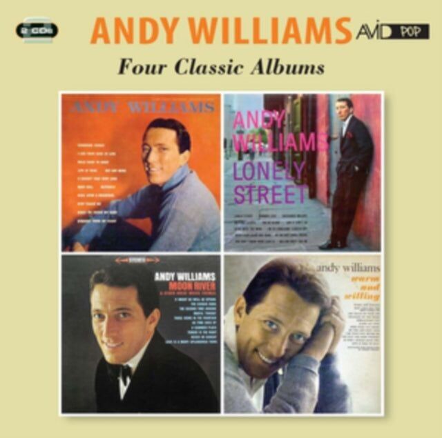 CD d'Andy Williams - Quatre albums classiques
