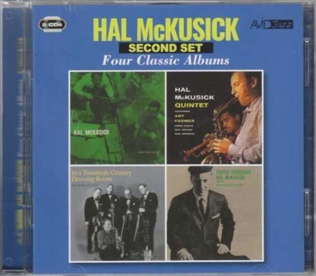 CD de Hal Mckusick: cuatro álbumes clásicos (East Coast Jazz / Featuring Art Farmer / In A Twentieth Century Drawing Room / Triple Exposure)