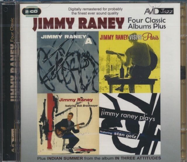 CD de Jimmy Raney: cuatro álbumes clásicos más (A / Jimmy Raney con Bob Brookmeyer / Jimmy Raney visita París / Jimmy Raney toca)