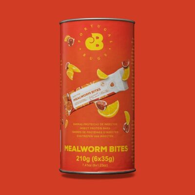 Mealworm Bites – Laranja e Figo (6 unidades)