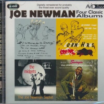 CD de Joe Newman: Cuatro álbumes clásicos (Locking Horns / All I Wanna Do Is Swing / The Midgets / Soft Swingin' Jazz)