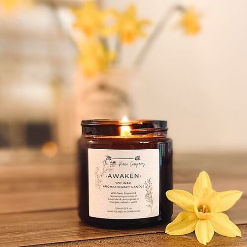 Awaken Soy Wax Aromatherapy Candle