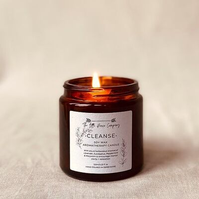 Candela per aromaterapia Cleanse Soy Wax