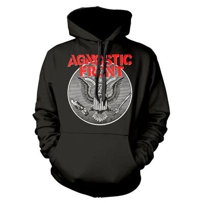 Sudadera con capucha Agnostic Front - Against All Eagle
