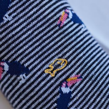 Chaussettes Animaux Toucan Rose 4