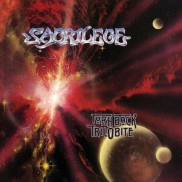 Sacrilege LP - Turn Back Trilobite (Vinilo transparente/salpicado en rojo + 12")