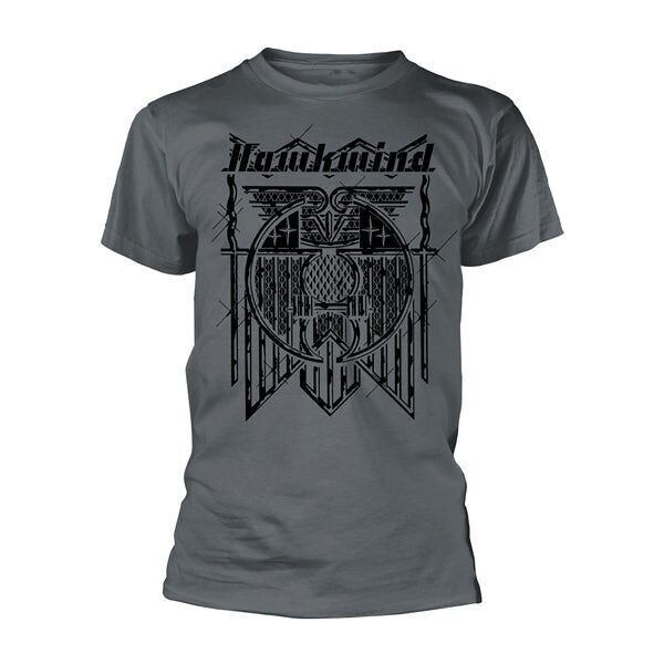 Camiseta Hawkwind - Doremi (carbón vegetal)