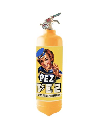 Extincteur - PEZ Color-3 jaune 1