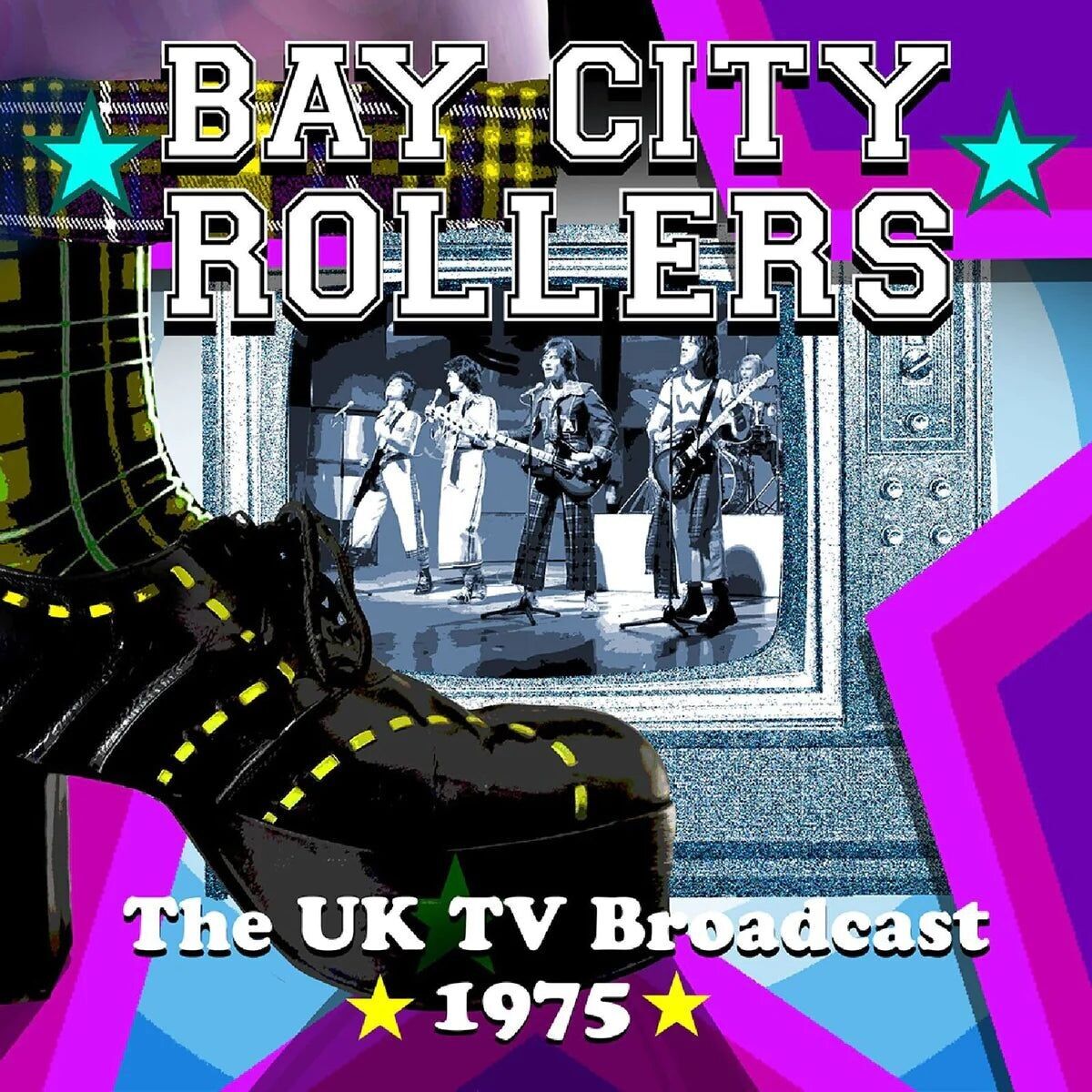 CD des Bay City Rollers - Diffusion à la télévision britannique 1975