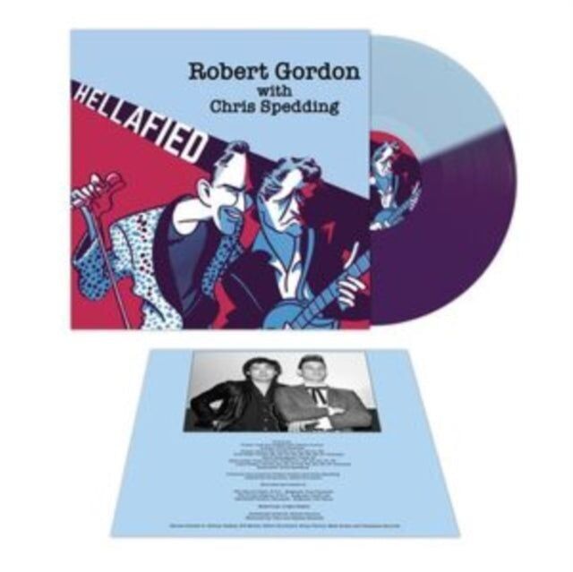 Robert Gordon con Chris Spedd LP - Hellafied [Blu/Viola]