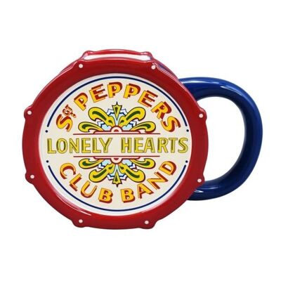 Tazza a forma di Beatles - Tazza a forma di scatola (250 ml) - (Sgt. Pepe)