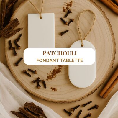 "Patchouli" Scented wax tablet 10h