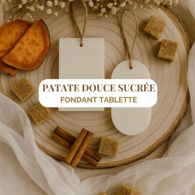 Tavoletta di cera profumata “Patata dolce dolce” 10h