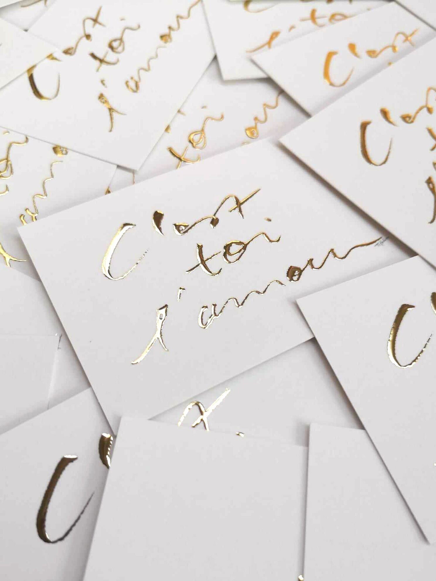 Carta Mini Gold “Sei tu che ami”