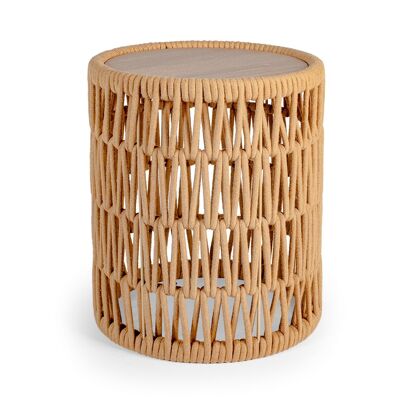 Natural Round Table ø 34x41h cm