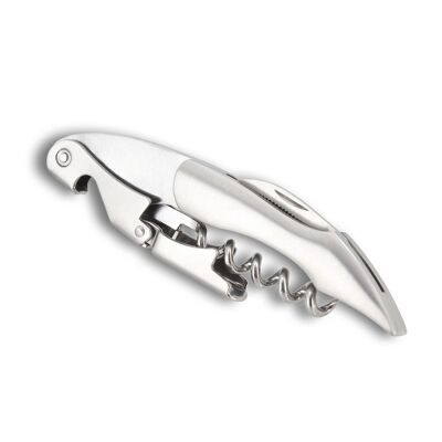 Mirror finish metal sommelier corkscrew