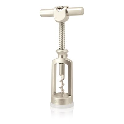 Metal hand corkscrew