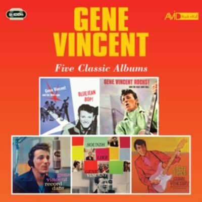 CD de Gene Vincent - Cinq albums classiques