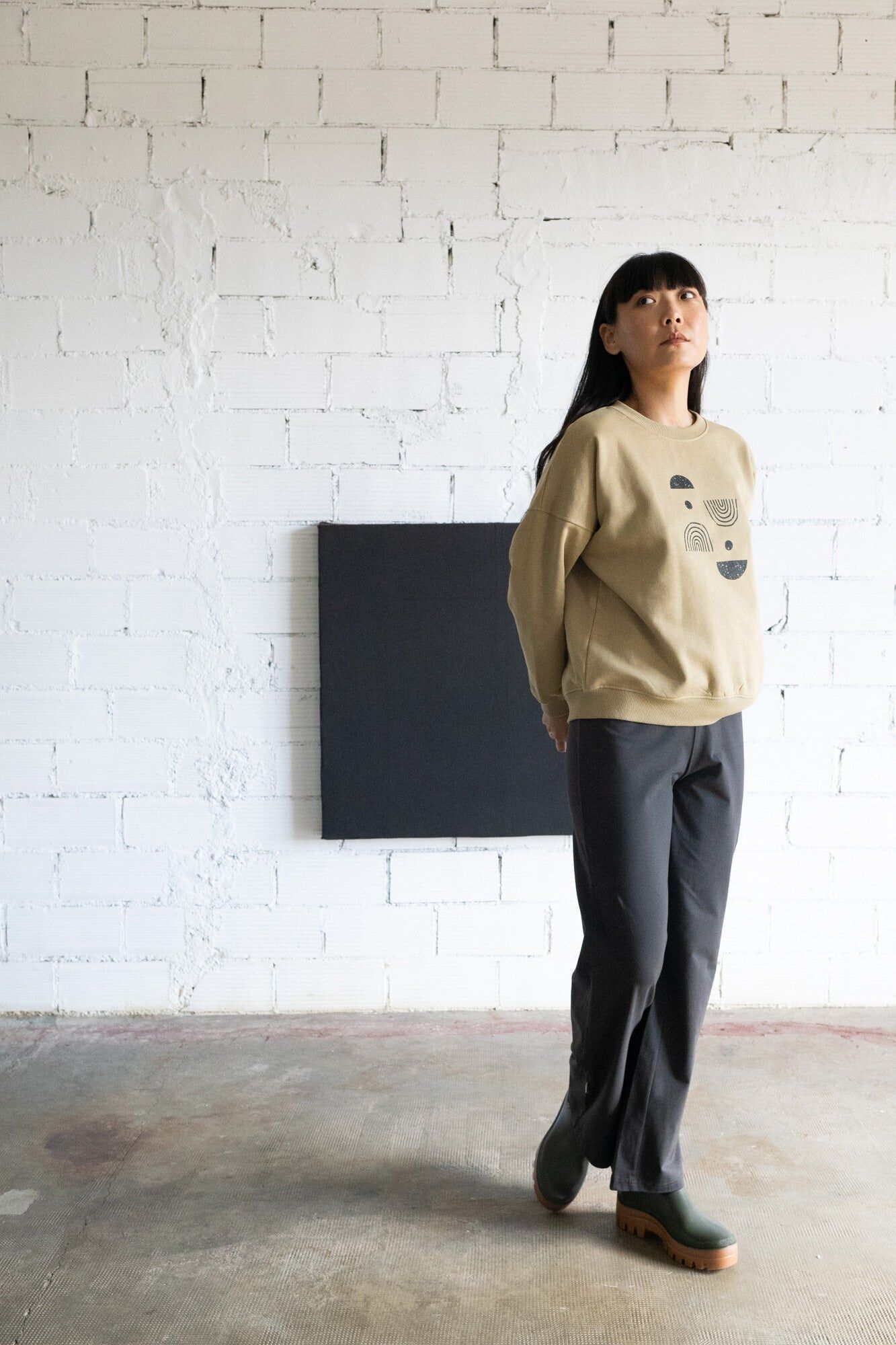 Gloria-Hose verfinstert Schwarz