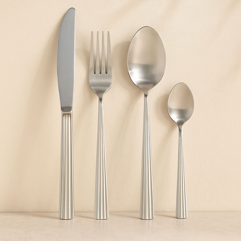 LOUISE 16-piece stainless steel cutlery set