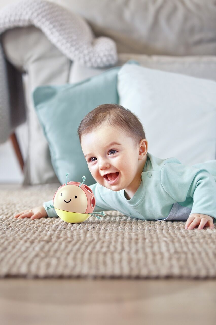 Juguete de actividad de mariquita rodante.