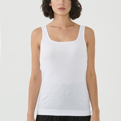 Organic cotton ribbed top