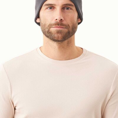 Berretto unisex lavorato a maglia in cotone biologico