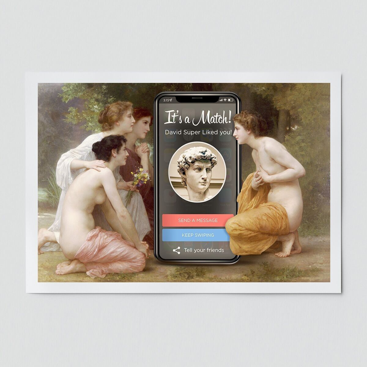 David Match Kunstdruck