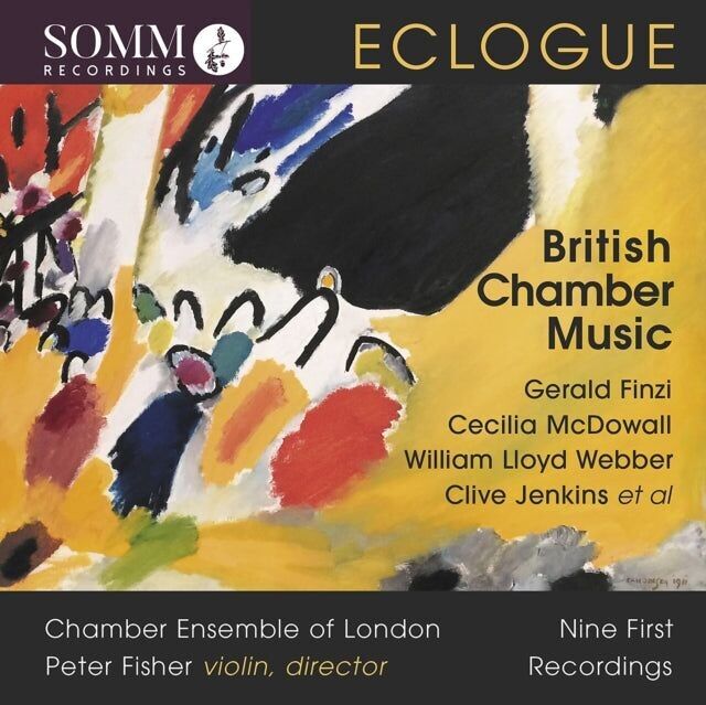 Chamber Orch Of Ldn / Fisher CD - Gerald Finzi / Clive Jenkins / Cecilia Mcdowall / Alan Ridout / William Lloyd Webber / Ronald Binge / Elias Parish Alvars / Don Shearman / Joseph Horovitz / Robin Milford: Egloga - Musica da camera britannica