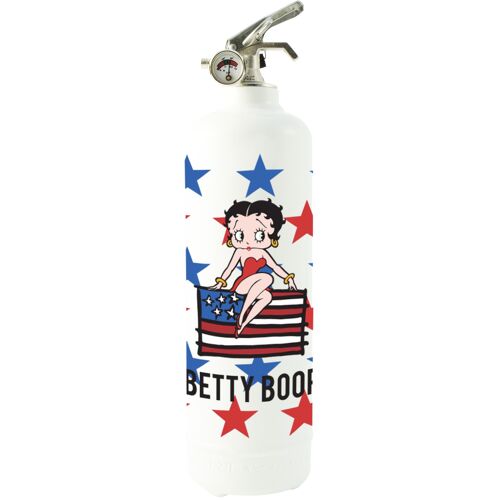 Extincteur - Betty Boop USA-2 blanc