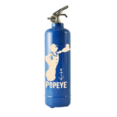 Feuerlöscher - Popeye Silhouette blau