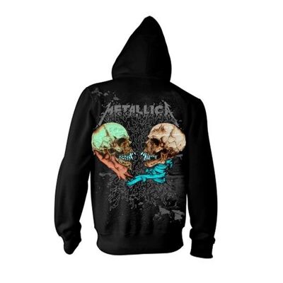 Felpa con cappuccio Metallica - Triste ma vero