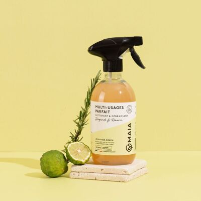 Spray multisuperficie ricaricabile al bergamotto e rosmarino