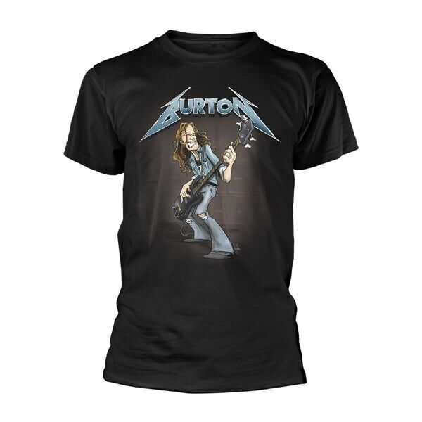 Metallica T-Shirt - Cliff Burton Squindo Stack